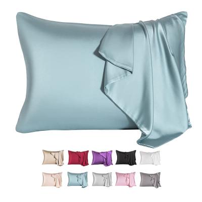 China Anti-Bacteria Factory Directly 25mm Home Textile Mulberry Silk Pillow Cover Luxury Pillowcase for sale