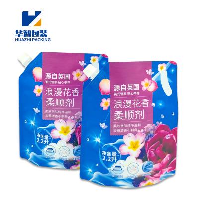 China Moisture Proof Doypack Stand Up Washing Liquid Detergent Pouch for sale