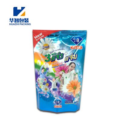 China Safety High Quality Plastic Heat Seal Aluminum Foil Back Sealer Washing Powder Packaging Bag for sale