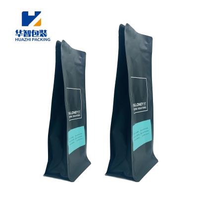 China Recyclable Custom Printed Matt Black 250g 500g 1kg Coffee Packaging Bag With Breathing Valve for sale