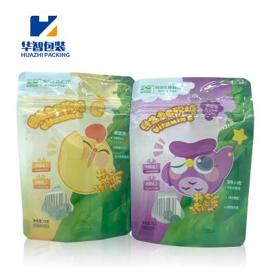 China Security OEM Customize Food Grade Resealable Editable Mylar Bagstand Up Zipper Pouch Candy Packaging Bag for sale