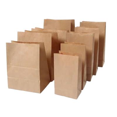 China Food grade / water proof and oil proof food resistant biodegradable custom bread bag takeout food environmental friendly paper bag for sale