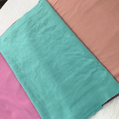 China 95%polyester 5% spandex double fuse brush poly knitting fabric with custom color for sale