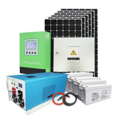 China With Dual MCU Design NEW LIFE Intelligent Renewable Pure Sine Wave Inverter Solar Power System Lithium 5kw 5kva Off Grid Solar Power System Lithium for sale