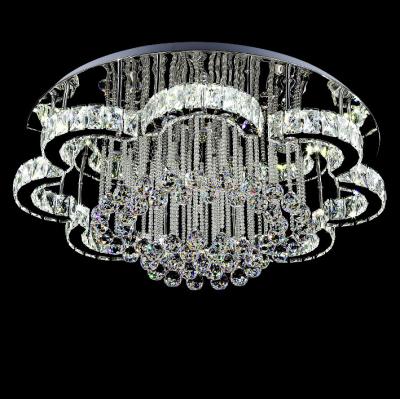 China Modern intelligent lamp of ceiling of crystal lights with lead of light of modern design ceiling decoration for sale