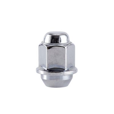 China Hyundai / Kia M12*1.5 Chrome Plated Extended Weld Cover Nut Wheel Lock Nut for sale