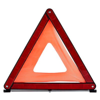 China Factory Supply Universal Roadway Safety Early Warning Device Fordable Triangle For Car for sale