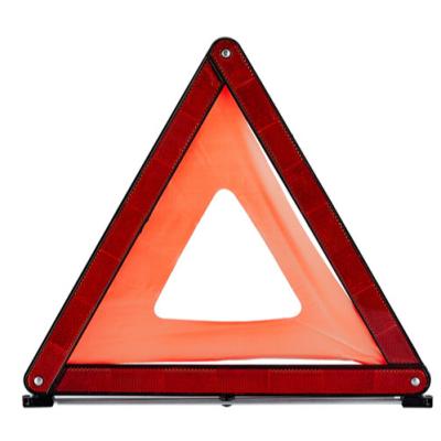 China Universal 43*43*43cm Collapsible Triflash Reflective Warning Triangle For Vehicles for sale