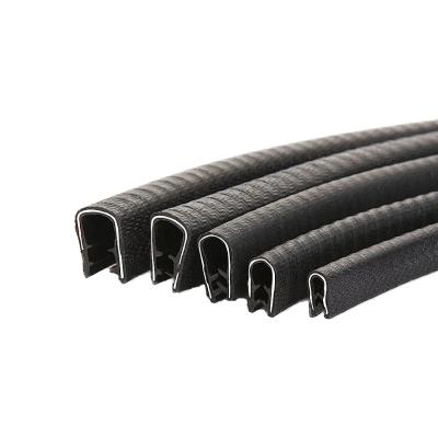 China For Doors And Windows Anti-Collision U Shape Rubber Sealing Strip Car Door Edge Guards U Shape Edge Trim for sale