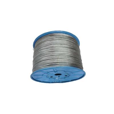 China Control Cable Galvanized Steel Wire Rope 7*7 1.8mm for sale