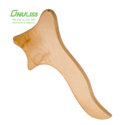 China Massage Work Other Massager Products Gua Sha Wooden Lymphatic Drainage Paddle Sculpting Therapy Tool for sale