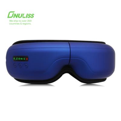 China Other USB Rechargeable Electric Hot Compress Hydrogen Smart Eye Massager With Music for sale