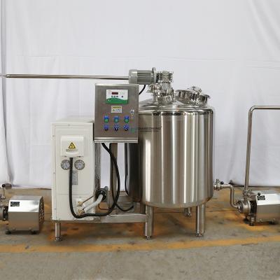 China Factory 50 l 100 l 200 l 300 l 500 l vertical mobile milk tank milk cooling tank for sale