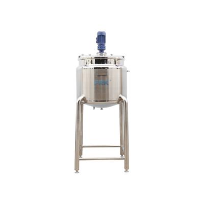 China Double jacket liquid vapor heating and cooling mixing tank for sale