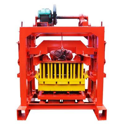 China Buliding Construction Hot Selling Blocks Machine QTJ4-40 Concrete Hollow Cement Block Machine for sale