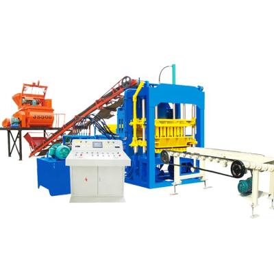 China Building Material Shops Automatic Block Machine QT4-15C Paver Block Making Machine Price Concrete Block Machine for sale