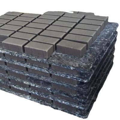 China Waterproof Fiber Pallet For Block Making Machine GMT Pallet For Loading Concrete Hollow Blocks zu verkaufen