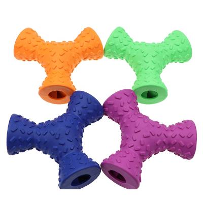 China Original Wholesale Viable Amazon Roller Treat Dog Dispensing Ball - Tough Natural Rubber Interactive Dog Ball Toy Tricky Treat Ball for sale