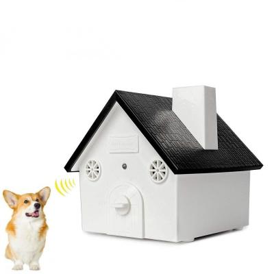 China Viable Anti Bark Deterrent Device Retriever Debarking Ultrasonic Anti Dog Outdoor Pet Training for sale