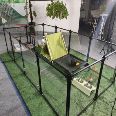 China Pet Playpen Kennel in House Fashion Style with Powder Coating and Electrophoresis for sale