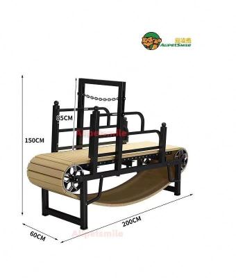 China Customized Durable Wood Dog Treadmill for Large/XL Pitbulls in Agility Equipment for sale