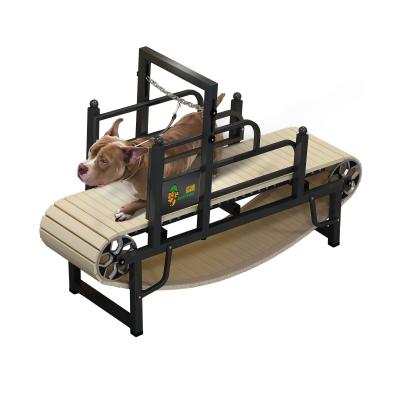 China Wood and Aluminum Pit Bull Treadmill Sustainable Running Machine for Active Dogs for sale