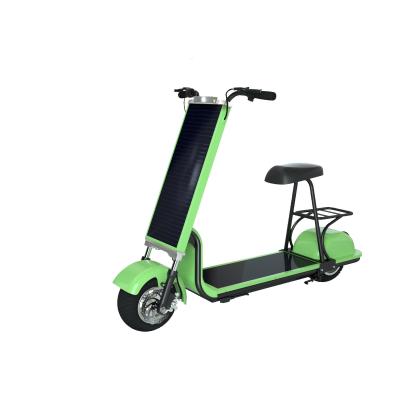 China Folding Solar Intelligent Electric Scooter Balance Car Max Speed 18km/h for sale