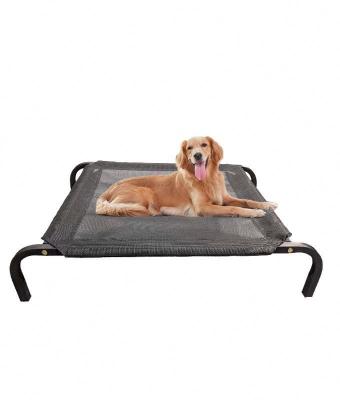 China Electrophoresis Tubos de aço de grande porte Cama de animais de estimação Cama de animais de estimação Cama de cão elevada Cama de malha à venda