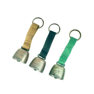 China Metal Cow Bell Downhill Car Backpack Accessories Bear Bell for Outdoor Mountaineering for sale