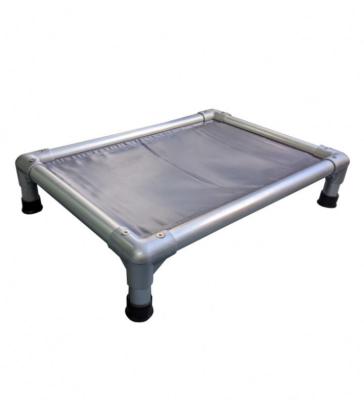 China Customized Logo Medium Aluminum Elevated Dog Bed for Cooling and Waterproof Pet Supplies for sale