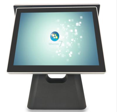 China Restaurnat 15 inch 12.1 inch touch screen dual china cheap pos system for restaurant cafe retail store supermarket for sale