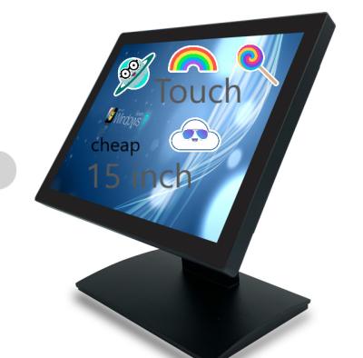 China 15 inch OEM industrial cheap touch screen laptop and desktop computer all in one touch screen all in one PC 99 for sale