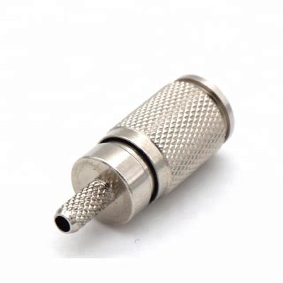 China CC4 1.0/2.3 Microwave Male Plug Crimp For ST779 Cable for sale