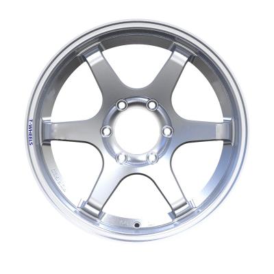 China Automobile modification passenger flow forming rims car wheels customization size and hole aluminum alloy rim car wheels for sale