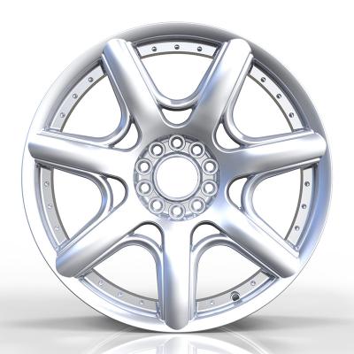 China Automobile modification factory direct alloy car wheel, 17x8 17x9 5holes 5X112/120 ET15 flow forming rims for sale