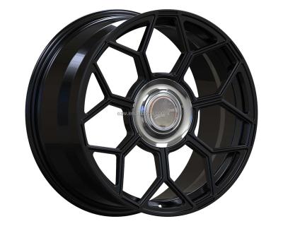 China ALLOY 18 Inch 5 Hole Car Rims Alloy Wheel Silver Black OEM Concave/Mesh Design/Deep Dish/5 Slot Spoke Forged Wheels for sale