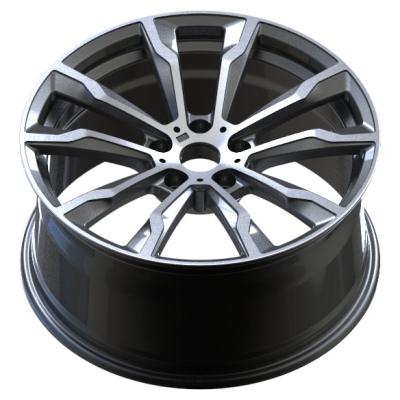 China Factory direct sale R15 R16 R17 R18 5X114.3 4X100 inch aluminum factory customized alloy car rims forged wheels for sale