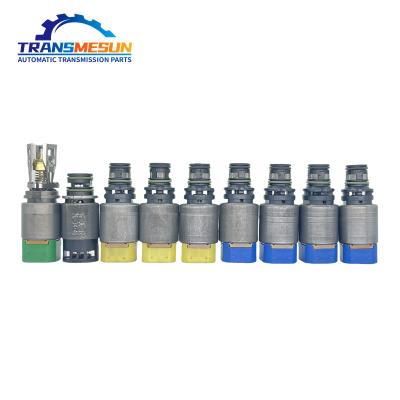 China Transmesun Automatic Transmission is leverbaar in een set van 9 elektroventiel reparatie kit 8HP-50 voor BMW 3 Series F30 van OE 0501221287 Te koop