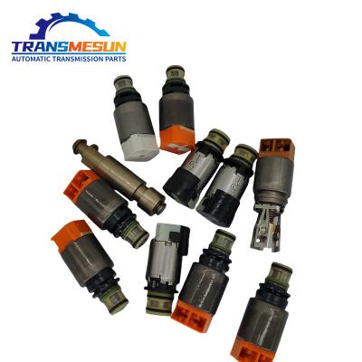 China Transmisión automática Transmesun 9HP-48 Kit de reparación de válvulas solenoides 10 conjuntos de válvulas solenoides individuales para Land Rover Range Rover Evoque en venta