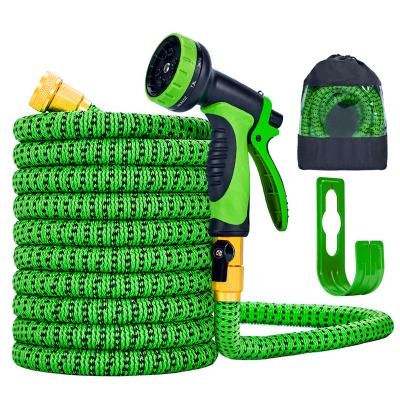 China Garden Hose 10 Function Adjustable Expanding Nozzle Flexible 4-Layers 3750D Latex 3/4