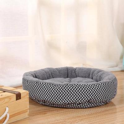 China Mats Puppy Cat Bed Dog Kennel Bed Warm Dog Pet Cushion Breathable Soft Winter Protective Small Dog Nest Room Pet Cushion for sale