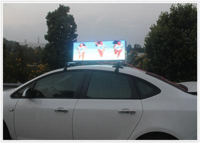 China DC-12V carVideo Multi Languages Accepted Car Led Sign Display Two Side 40000 Pixels/Sqm for sale