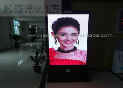 China High Definition P2.5 Multi Color Vertical Led Display Poster Stand 2200 nit Brightness for sale