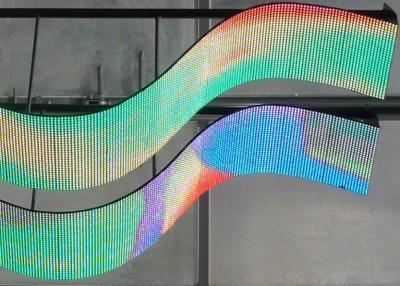 China High Resolution Flexible Led Display Screen For Commercial 320x160mm for sale