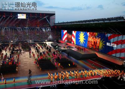 China 1/2 Scan-Stadion LED-Anzeige mit verschiedenem Kabinett-Material 1280 * 960mm zu verkaufen