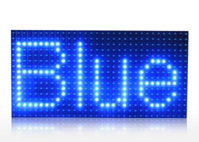 China P10 	Single Color LED Display Usb Mini Led Display Screen 6000 Brightness for sale