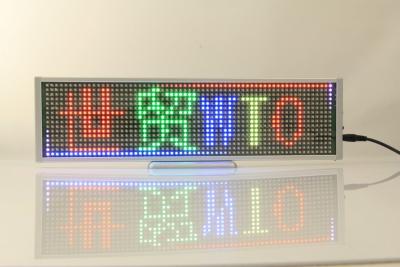 China P10 Running Message Text Led Display Board , Bi-Color Outdoor Led Module Screen for sale