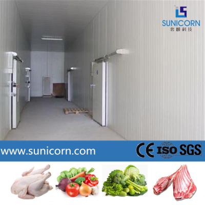 China Large Steel Structure Food Cold Room Warehouse Shed / Plan Design CE Approved for sale