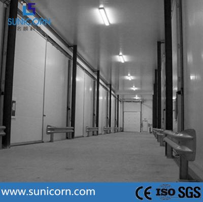 China PU Panel Assembling Commercial Cold Room Warehouse Food Trading Center for sale