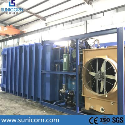 China Bitzer Compressor Vacuum Chiller Fast Cooling For Agricultural Products for sale